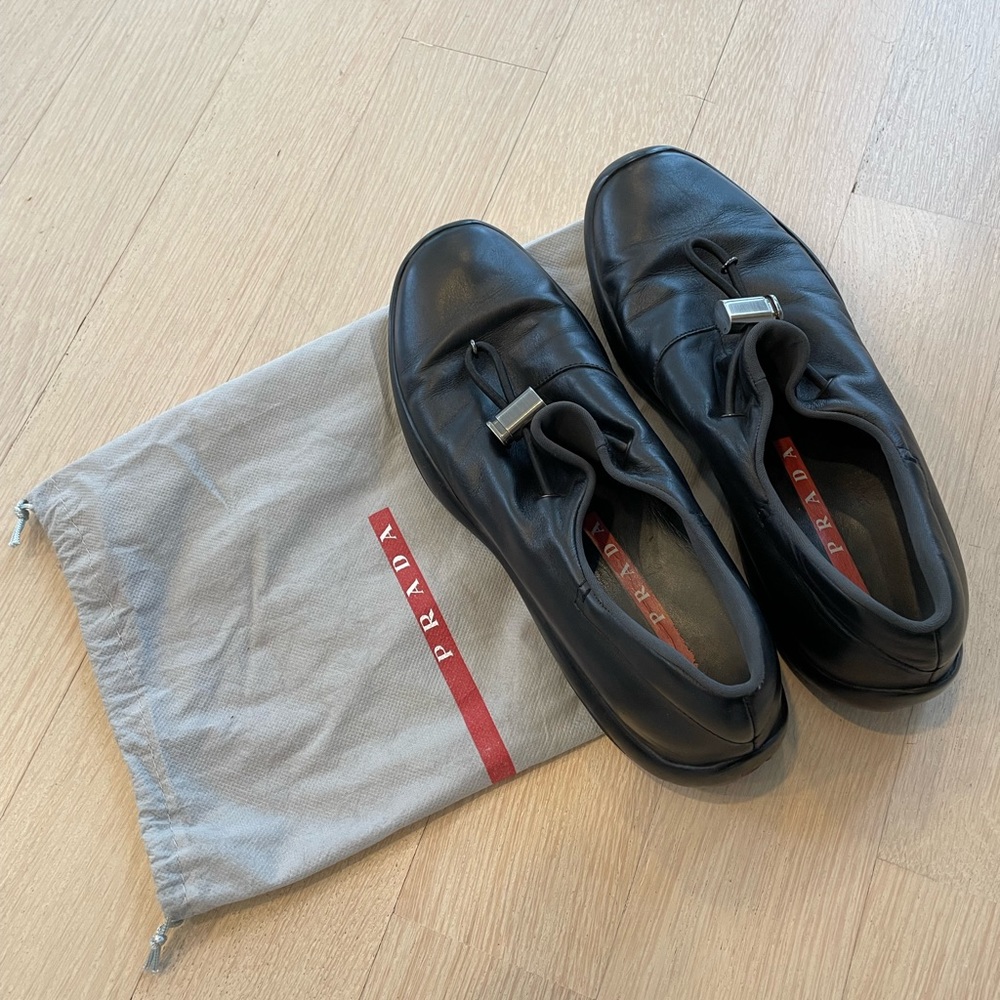 Prada Sport original women leather flats